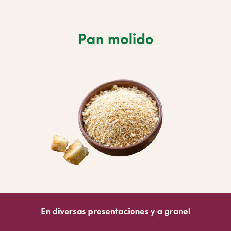 Venta de abarrotes pan molido al mayoreo - empacadora el fresno